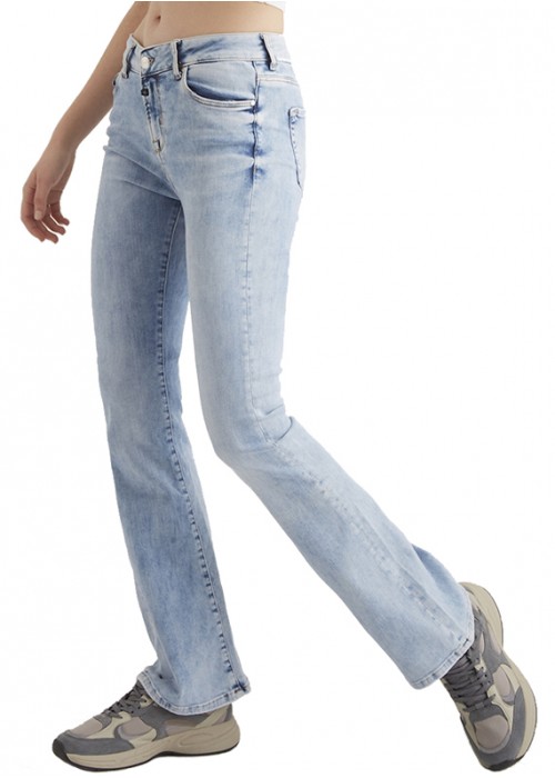 Laura Light Blue Vintage Bootcut Jeans