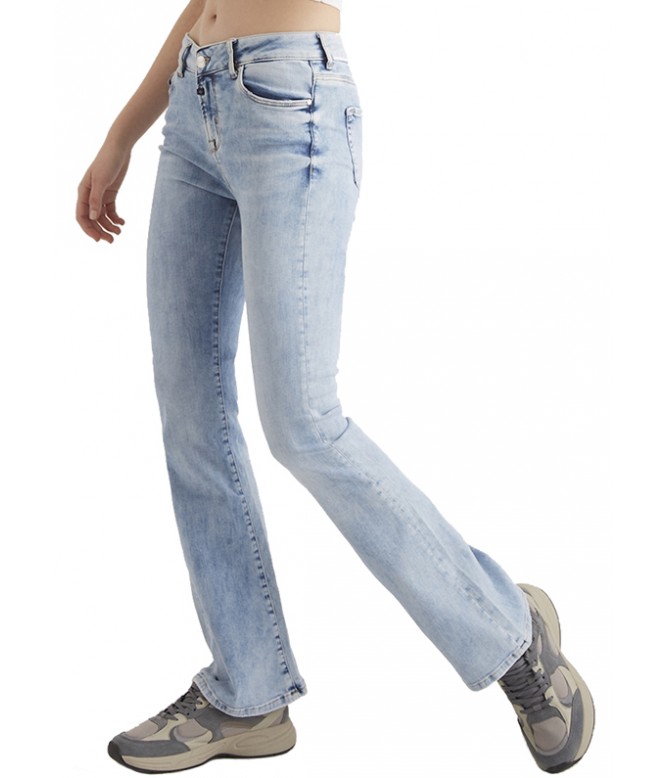 Laura Light Blue Vintage Bootcut Jeans