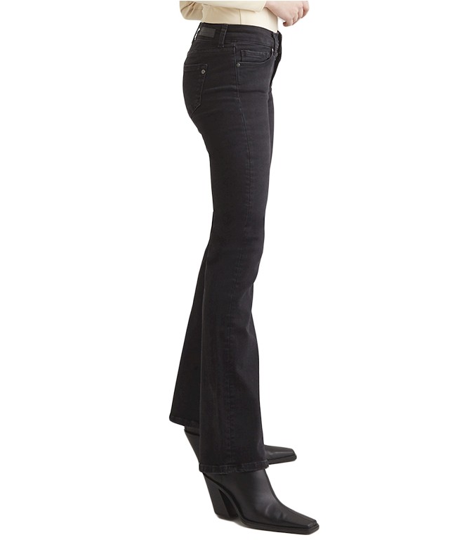 Laura Black Vintage Bootcut Jeans