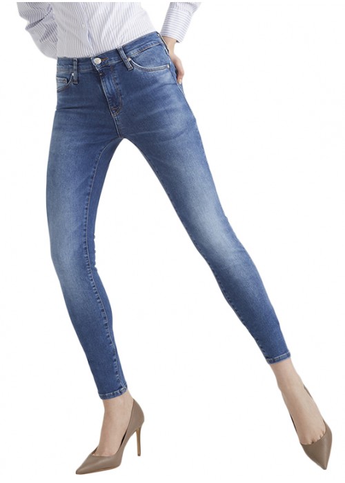 Sophia Blue Vintage High Waist Jeans