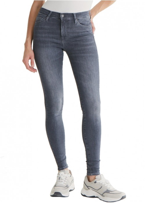 Sophia Smoke Grey High Waist Jeans