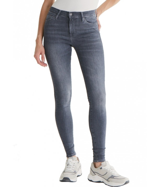 Sophia Smoke Grey High Waist Jeans