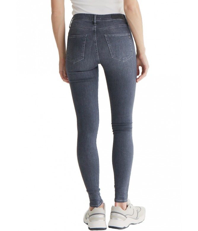 Sophia Smoke Grey High Waist Jeans