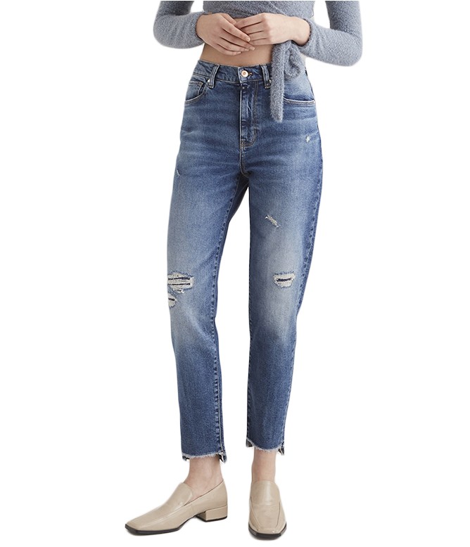 Helena Blue Vintage Straight Denim Jeans