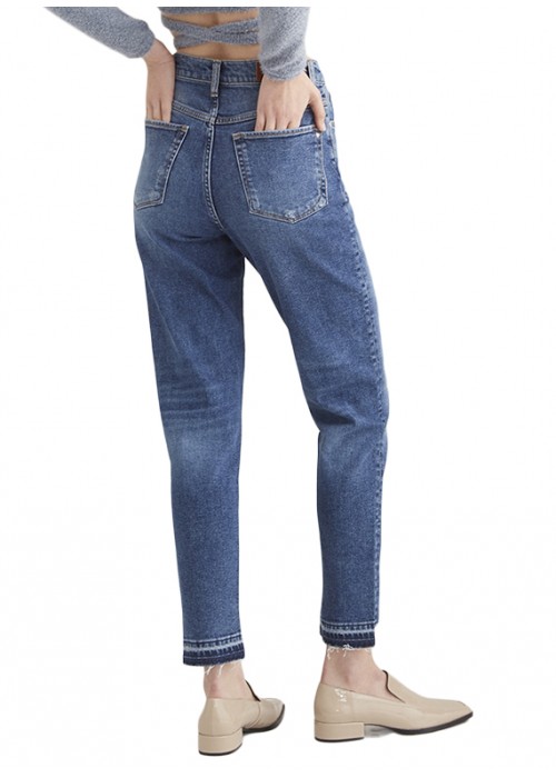 Helena Blue Vintage Straight Denim Jeans