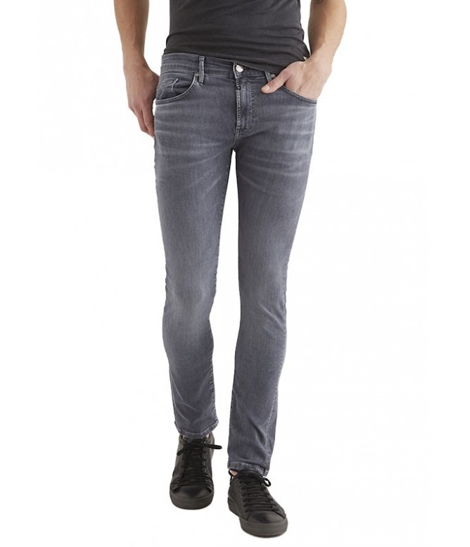 Leo Smoke Grey Slim Fit Wellflex Herren