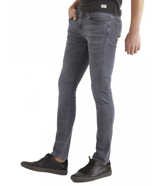 Leo Smoke Grey Slim Fit Wellflex Herren