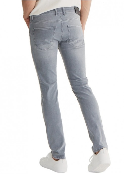 Leo Light Grey Vintage Skinny Jeans Herren