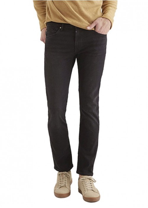 Leo Black Skinny Jeans Herren