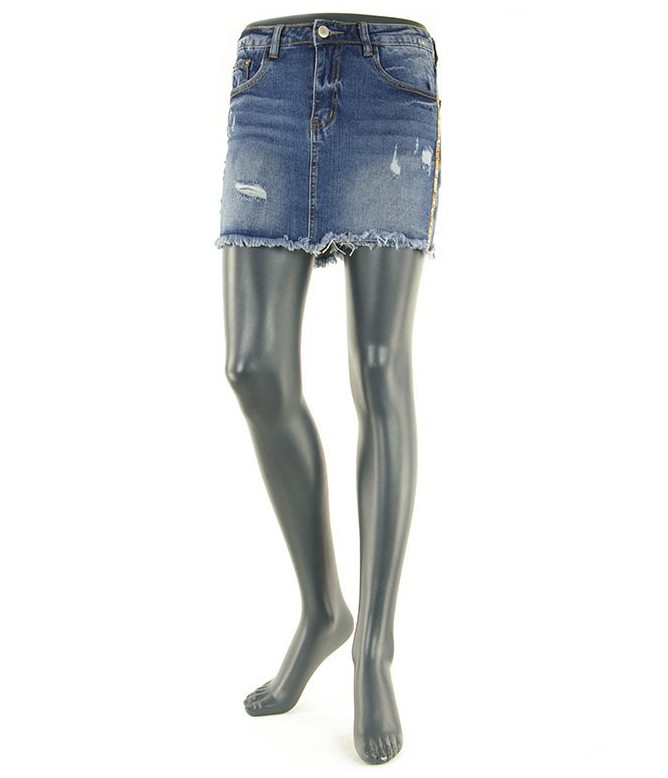 Lily Blue Denim Shorts