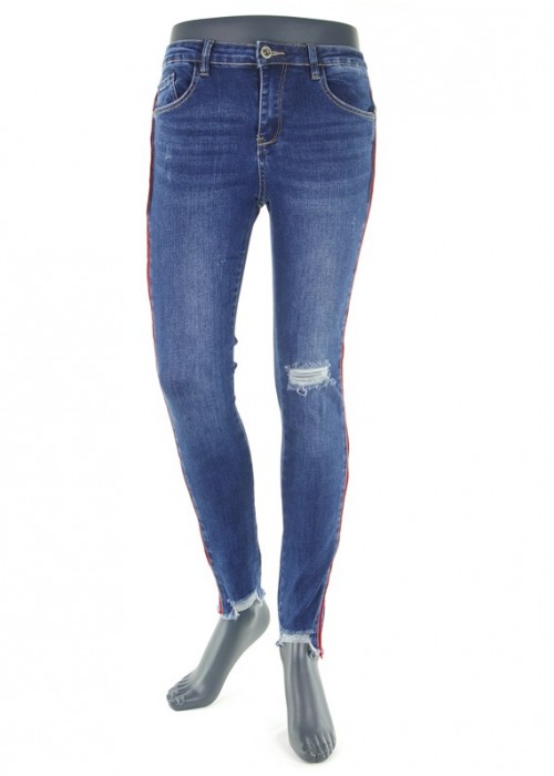 Tara Blue Crack Denim Tara Blue Crack Denim