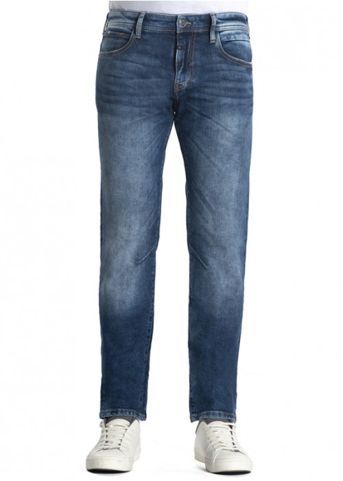 Alex Medium Vintage Blue Straight Jeans