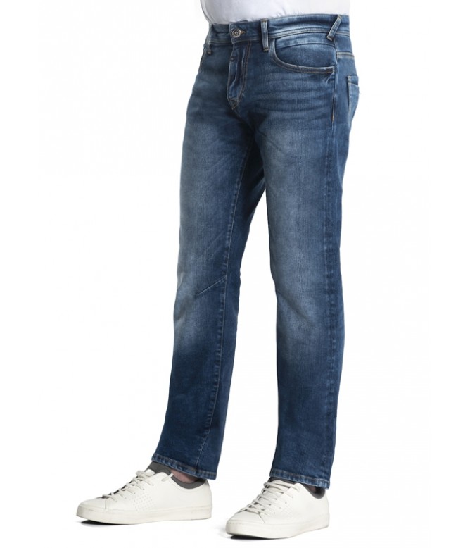Alex Medium Vintage Blue Straight Jeans