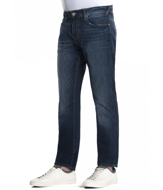 Alex Dark Blue Vintage Straight Jeans