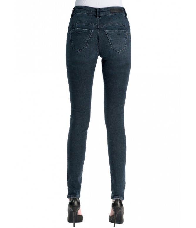 Emily Smoke Blue High Waist Jeans