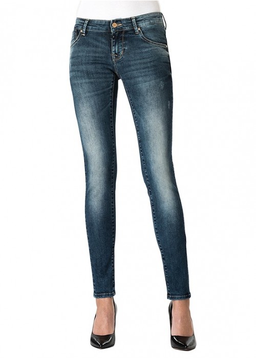 Gina Sapphire Blue Skinny Denim Jeans Gina Sapphire Blue Skinny Denim Jeans