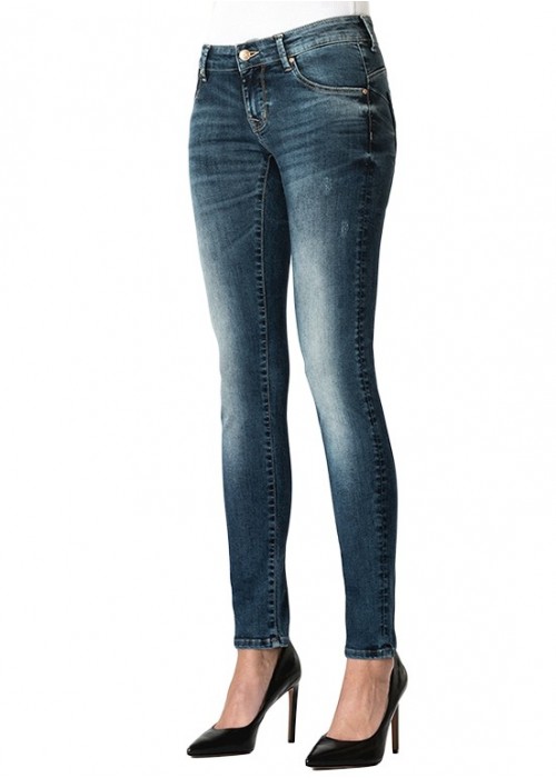 Gina Sapphire Blue Skinny Denim Jeans