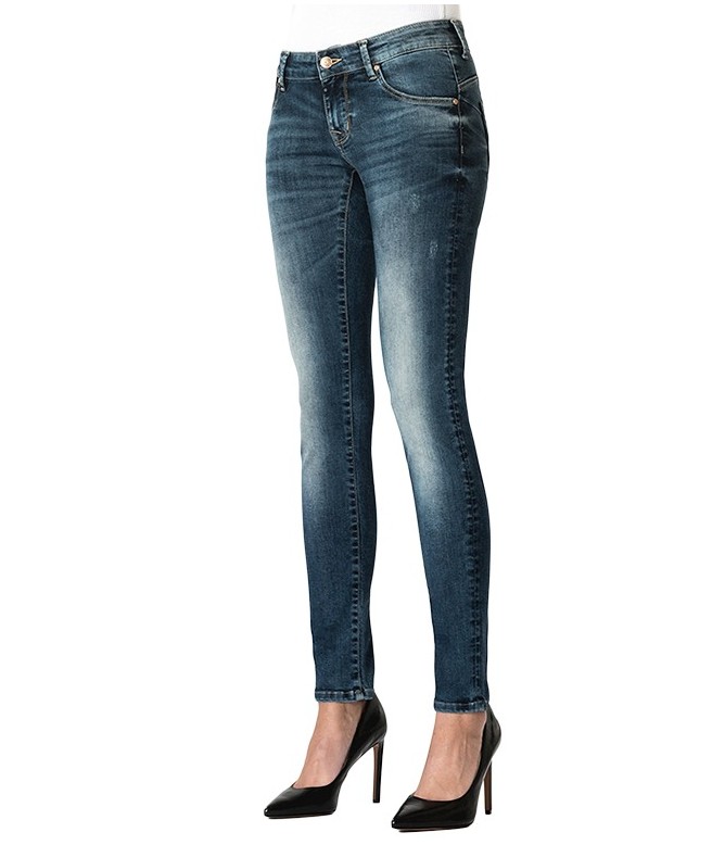 Gina Sapphire Blue Skinny Denim Jeans