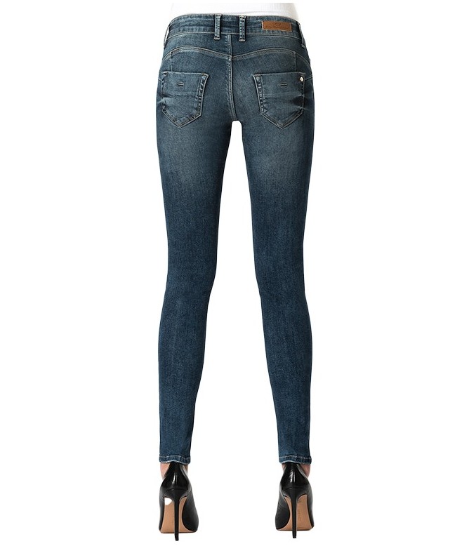 Gina Sapphire Blue Skinny Denim Jeans