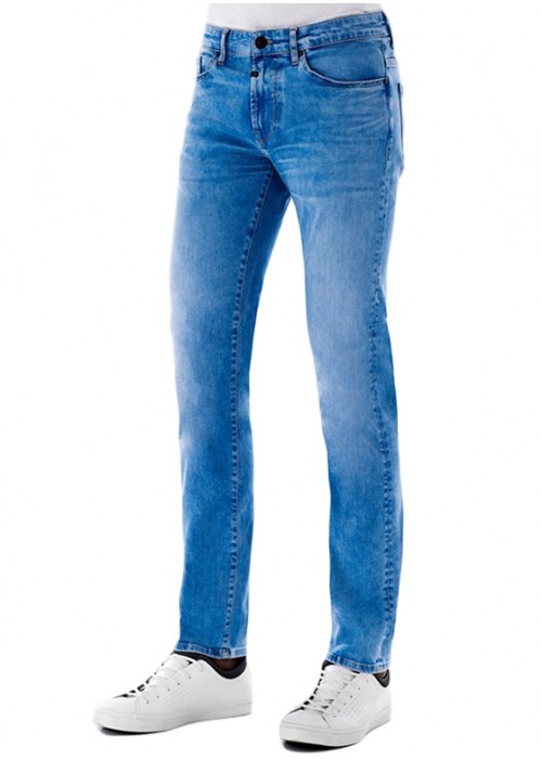 Ray Ceramic Blue Straight Jeans Herren