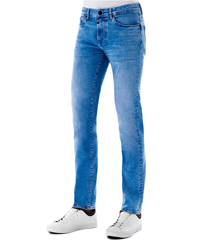 Ray Ceramic Blue Straight Jeans Herren