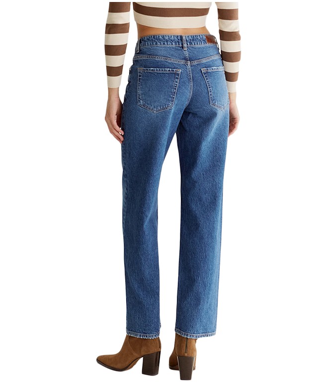 Nancy Medium Blue Schlagjeans