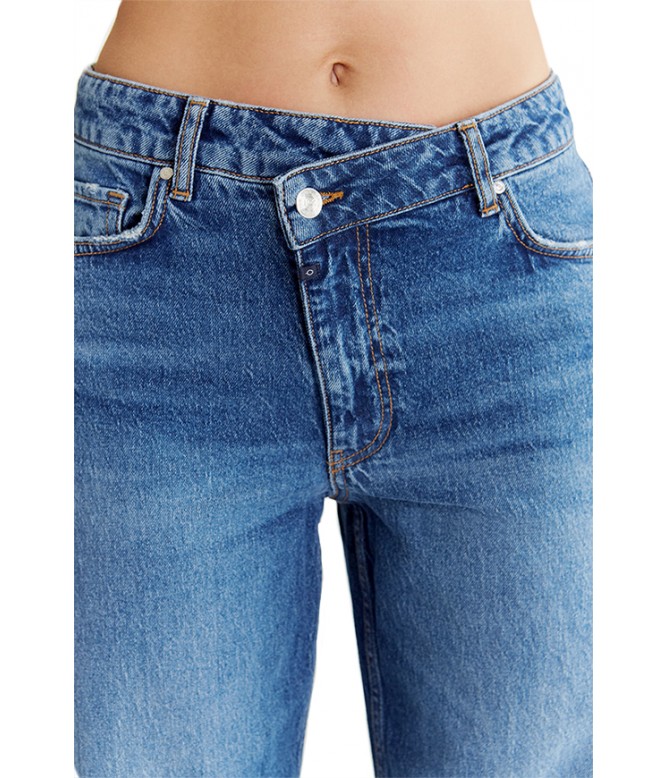 Nancy Medium Blue Schlagjeans