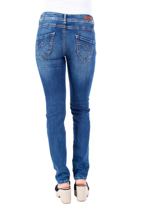 Laura Middle Blue Skinny Fit